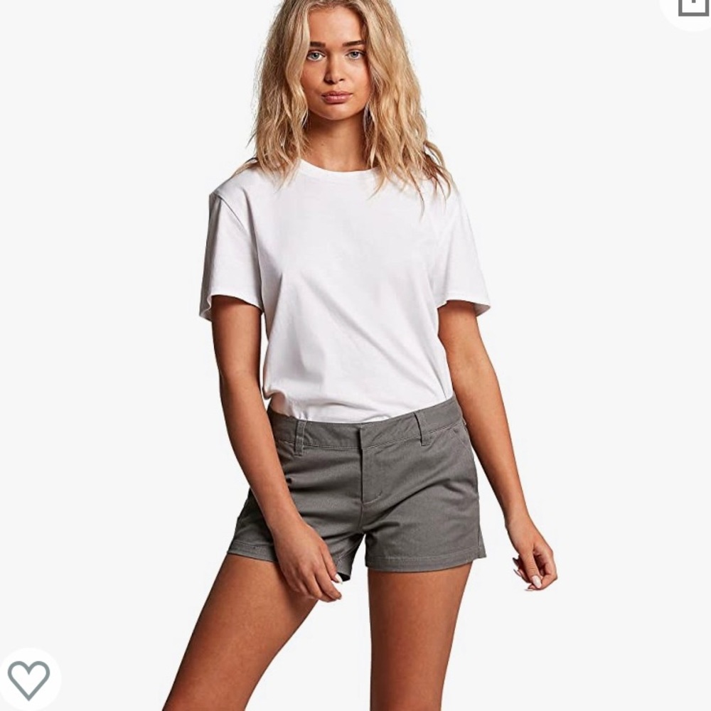 Gray Chino Shorts